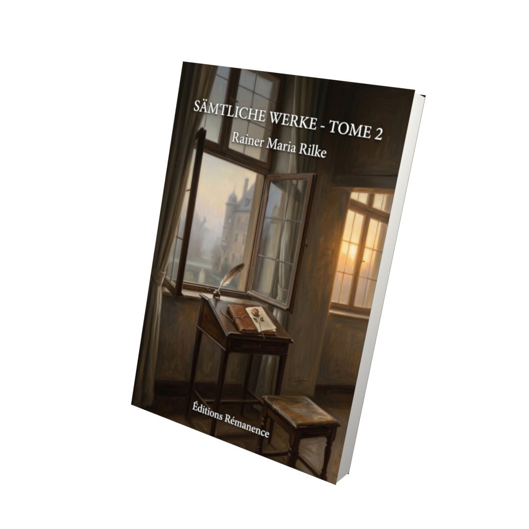 Livre Sämtliche Werke - Tome 2 par Rainer Maria Rilke - Vue 3D - Editions Remanence