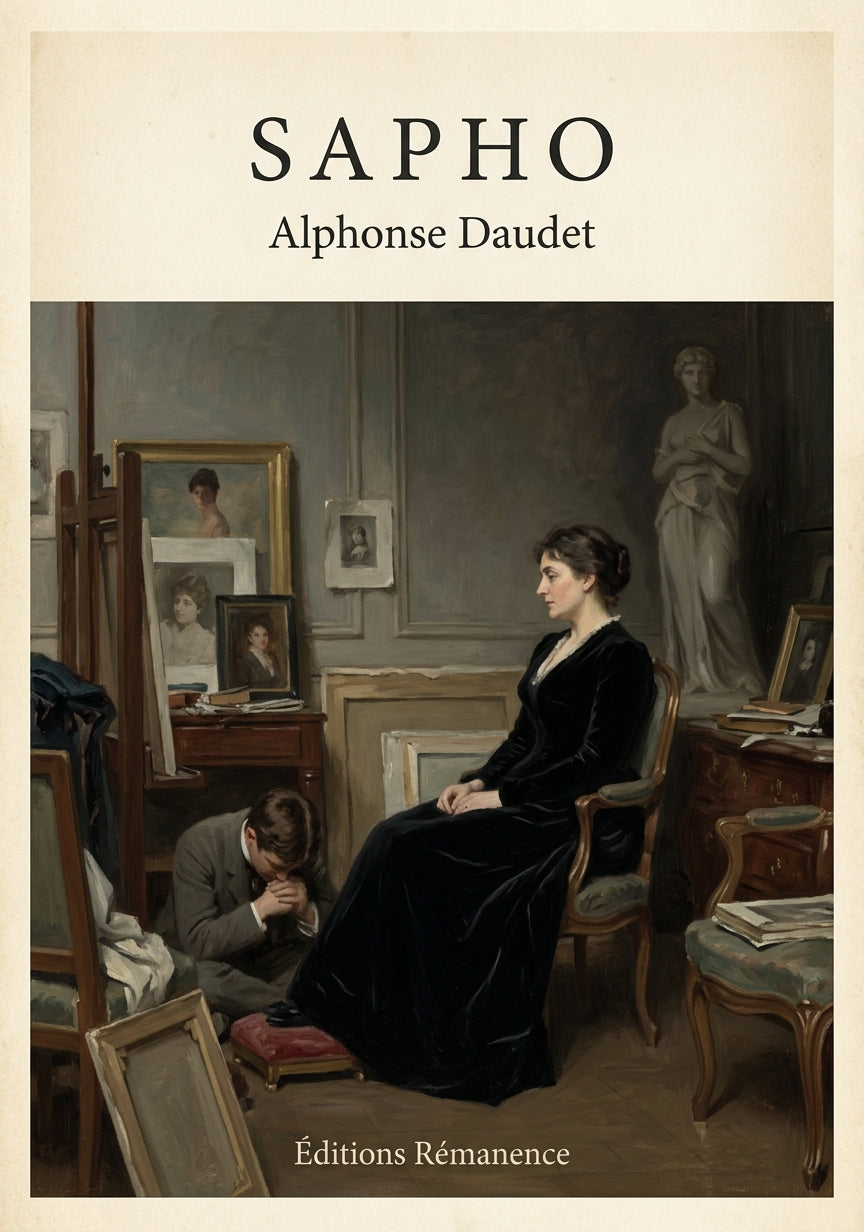 Sapho - Alphonse Daudet (Couverture)