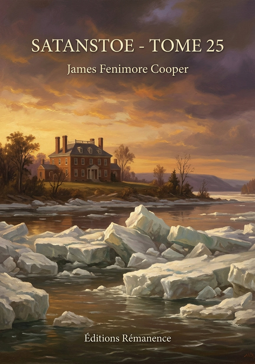 Livre Satanstoe - Tome 25 par James Fenimore Cooper - Couverture - Editions Remanence