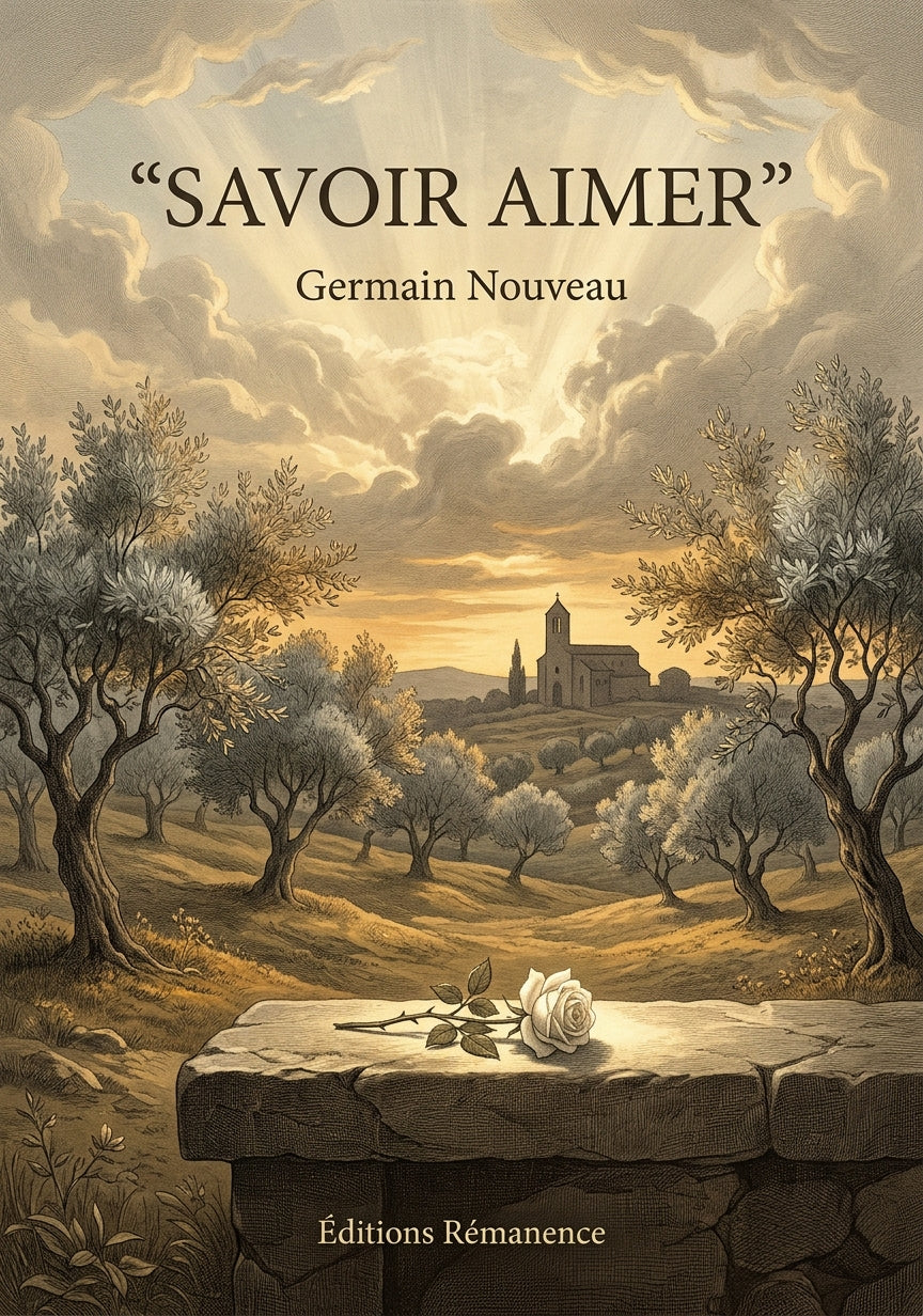 Livre Savoir aimer par Germain Nouveau - Couverture - Editions Remanence