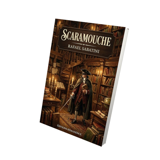 Livre Scaramouche – Rafael Sabatini - Vue 3D - Editions Remanence