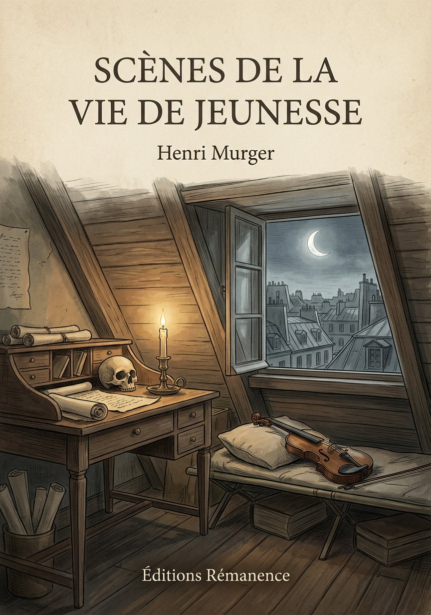 Scènes de la vie de jeunesse - Henri Murger (Couverture)
