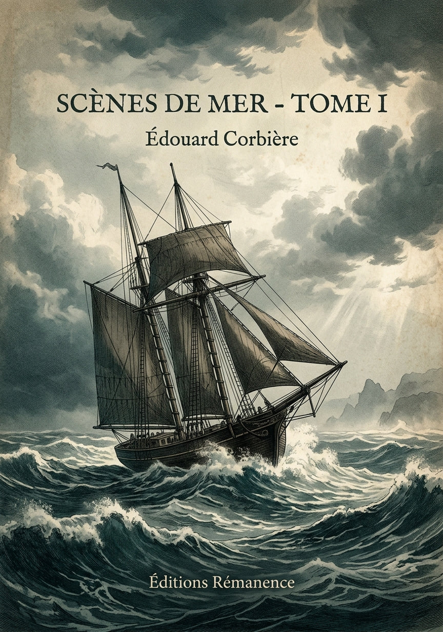 Scènes de mer - Tome I - Édouard Corbière (Couverture)