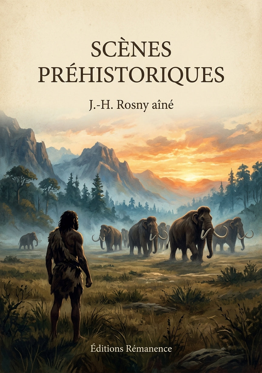 Scènes préhistoriques - J.-H. Rosny aîné (Couverture)