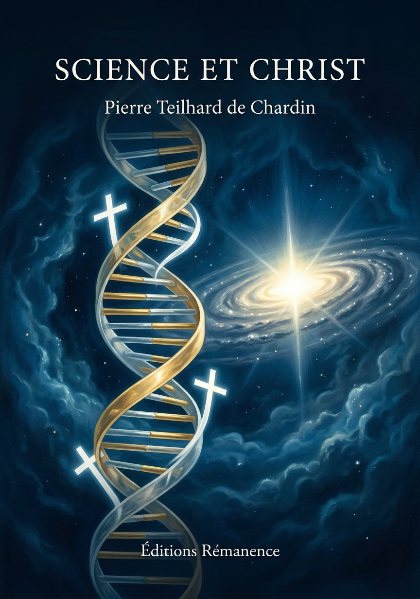 Livre Science et Christ par Pierre Teilhard de Chardin - Couverture - Editions Remanence