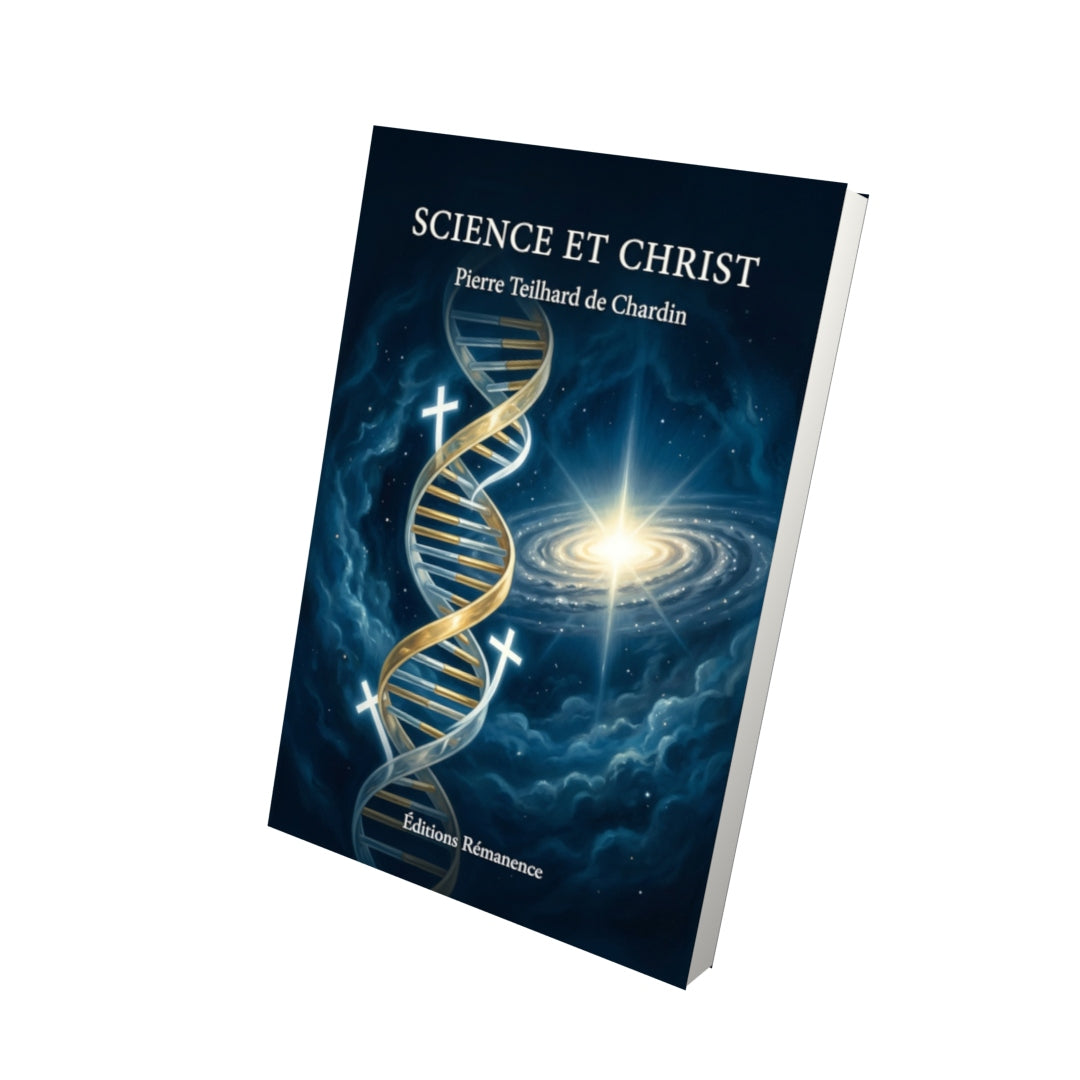Livre Science et Christ par Pierre Teilhard de Chardin - Vue 3D - Editions Remanence