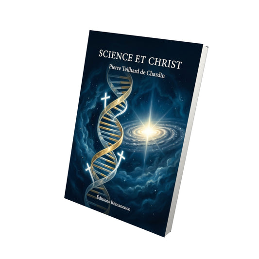 Livre Science et Christ par Pierre Teilhard de Chardin - Vue 3D - Editions Remanence