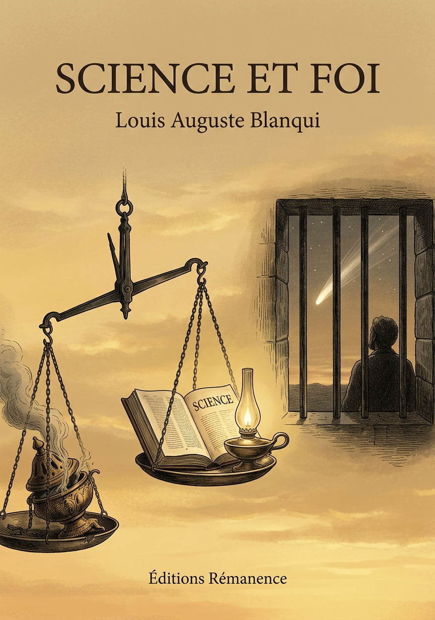 Livre Science et foi par Louis Auguste Blanqui - Couverture - Editions Remanence