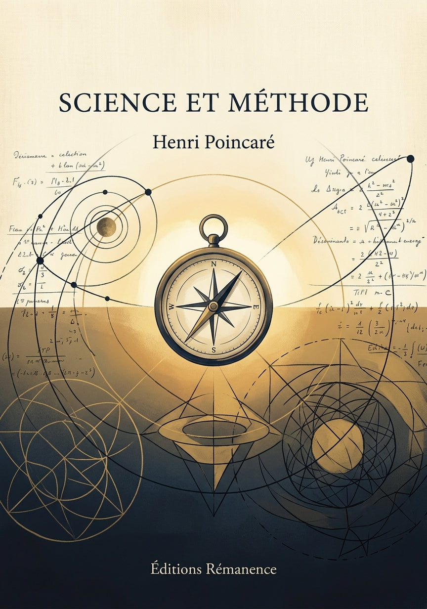 Livre Science et méthode par Henri Poincaré - Couverture - Editions Remanence