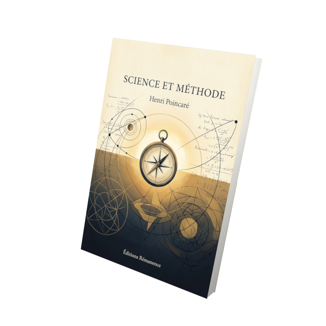 Livre Science et méthode par Henri Poincaré - Vue 3D - Editions Remanence