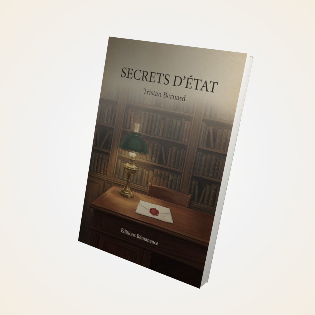 Livre Secrets d'État - Tristan Bernard - Couverture 3D