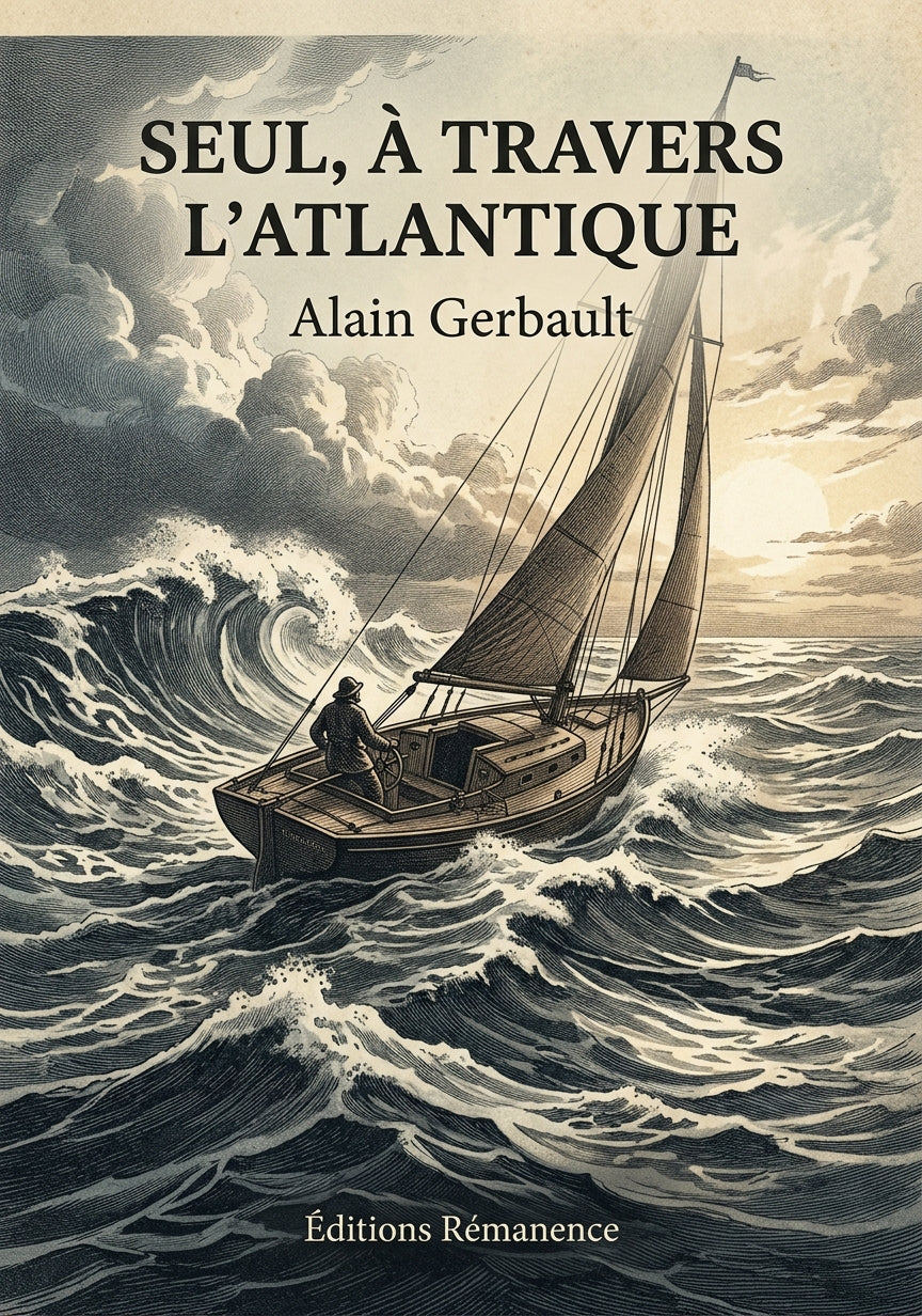 Seul, à travers l'Atlantique - Alain Gerbault (Couverture)