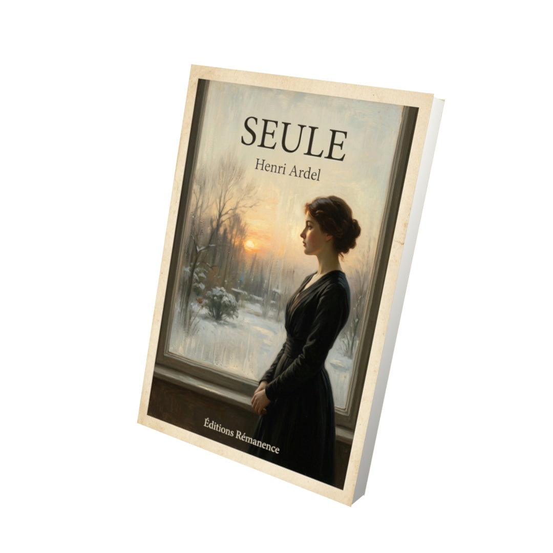 Livre Seule - Henri Ardel - Vue 3D - Editions Remanence