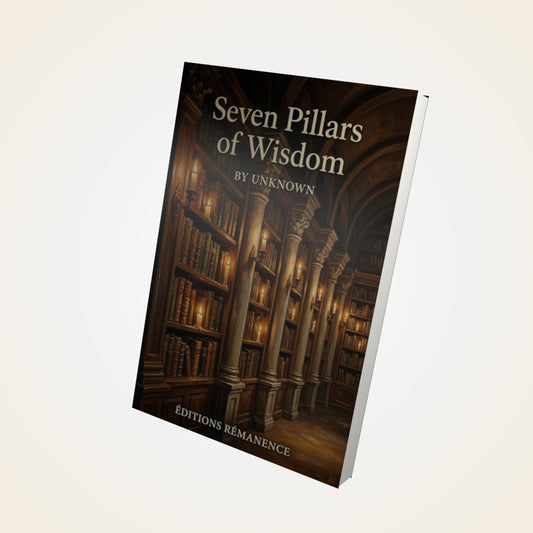 Livre Seven Pillars of Wisdom - Couverture 3D