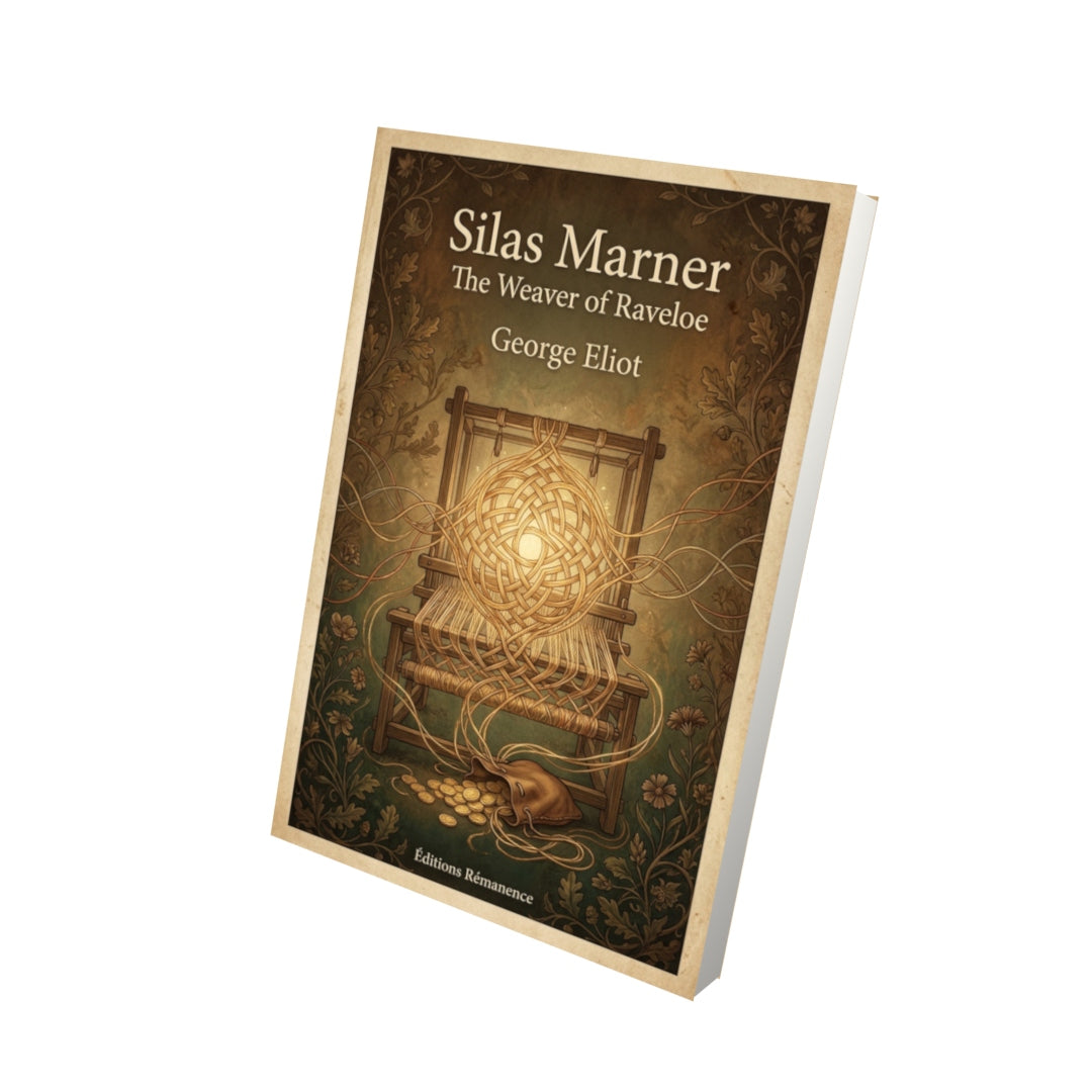 Livre Silas Marner – George Eliot - Vue 3D - Editions Remanence