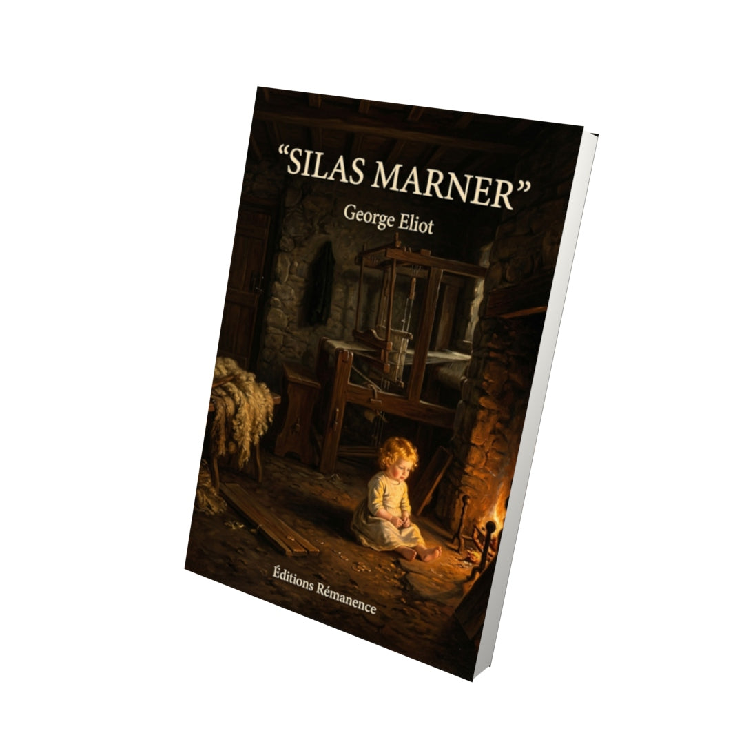 Livre Silas Marner par George Eliot - Vue 3D - Editions Remanence