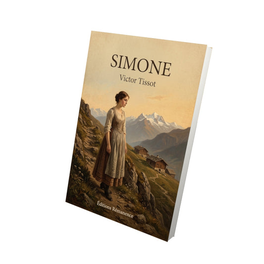 Livre Simone - Victor Tissot - Vue 3D - Editions Remanence
