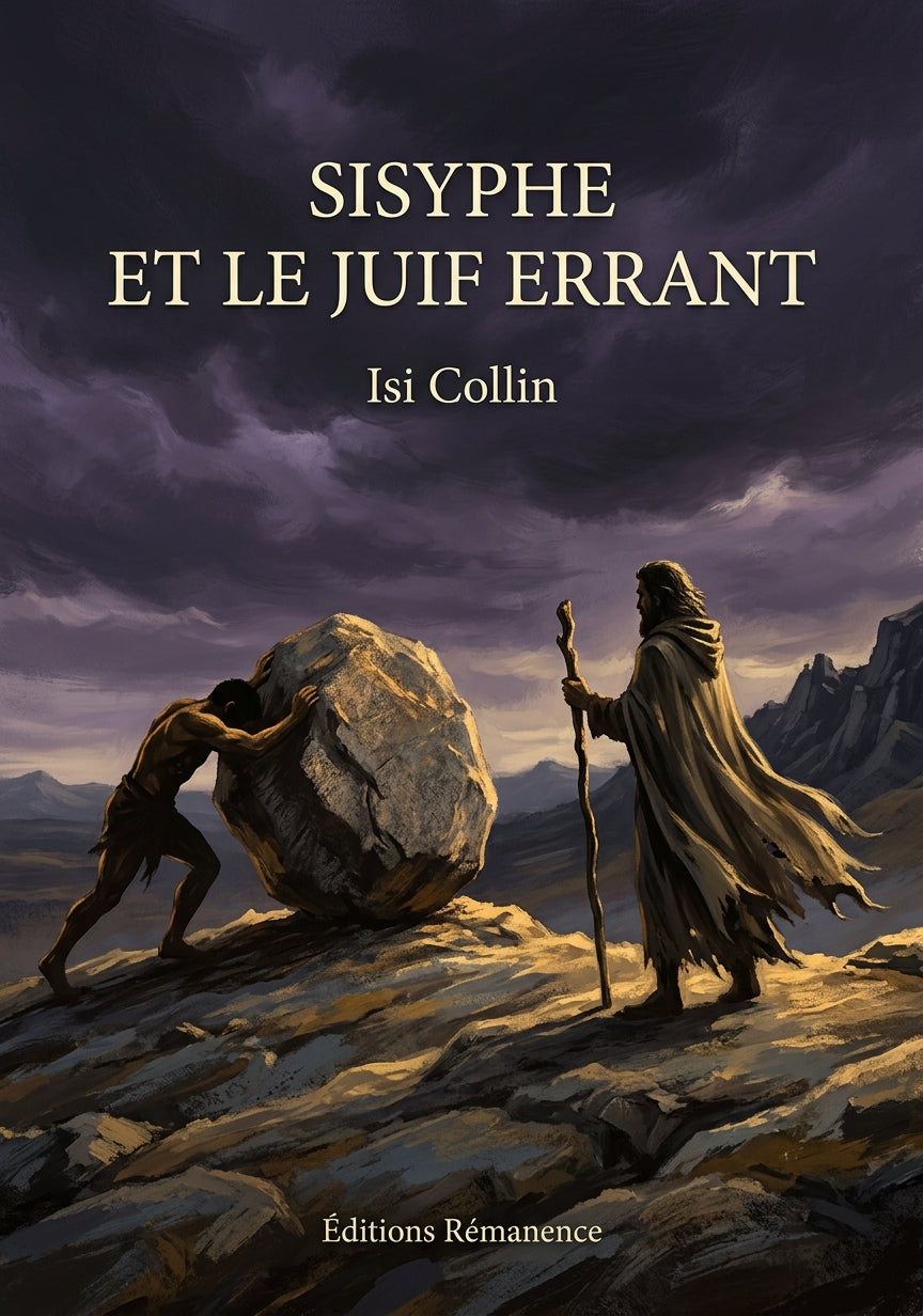Livre Sisyphe et le Juif errant par Isi Collin - Couverture - Editions Remanence