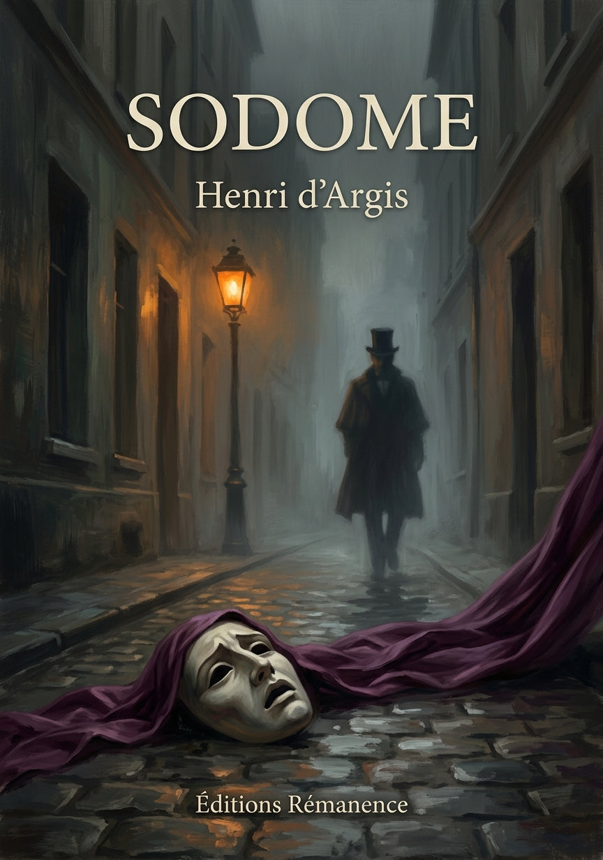 Livre Sodome par Henri d’Argis - Couverture - Editions Remanence
