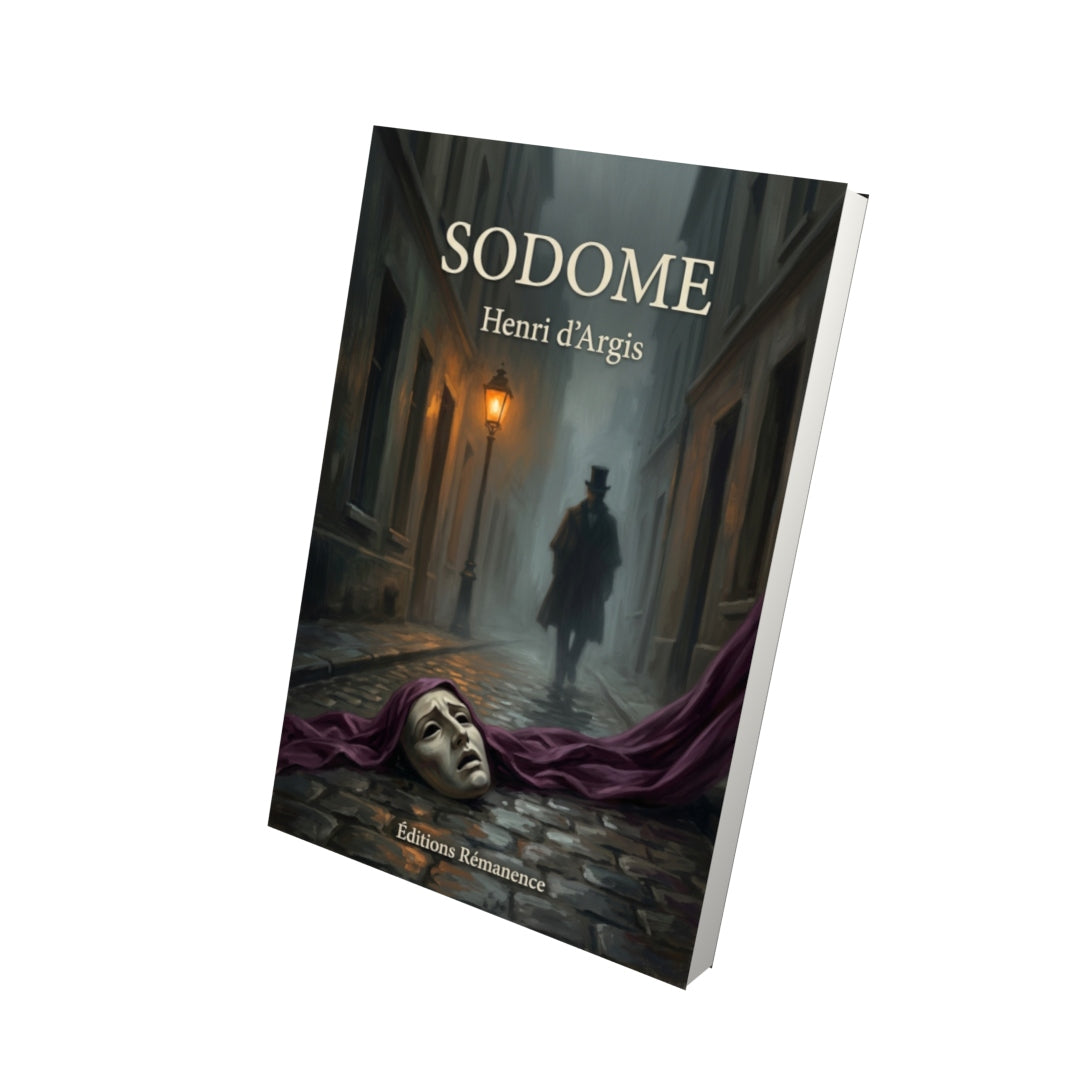 Livre Sodome par Henri d’Argis - Vue 3D - Editions Remanence