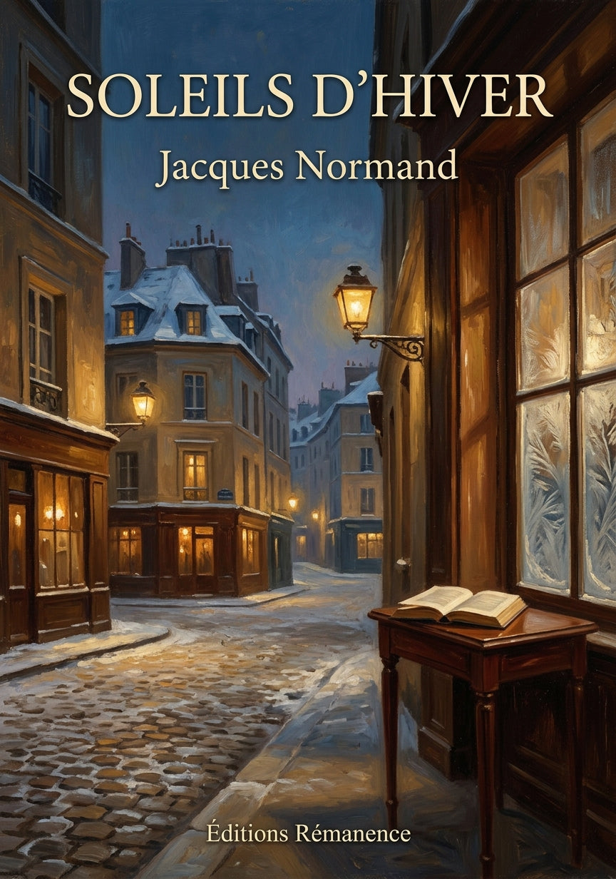 Livre Soleils d’Hiver par Jacques Normand - Couverture - Editions Remanence