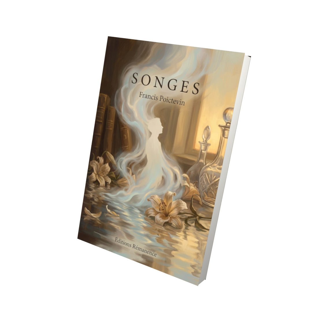 Livre Songes par Francis Poictevin - Vue 3D - Editions Remanence