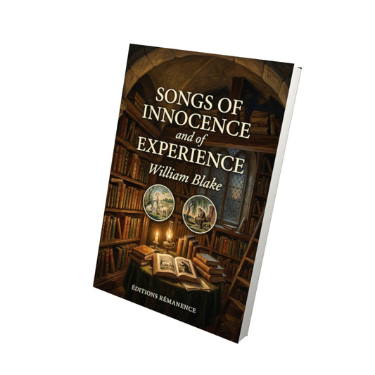 Livre Songs of Innocence and of Experience – William Blake - Vue 3D - Editions Remanence