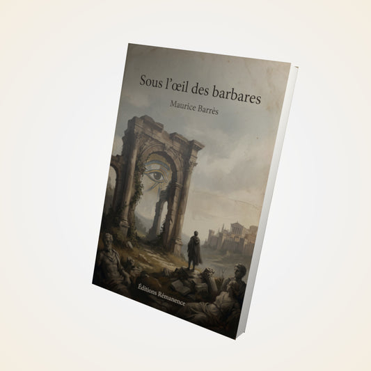 Livre Sous l’œil des barbares – Maurice Barrès - Couverture 3D