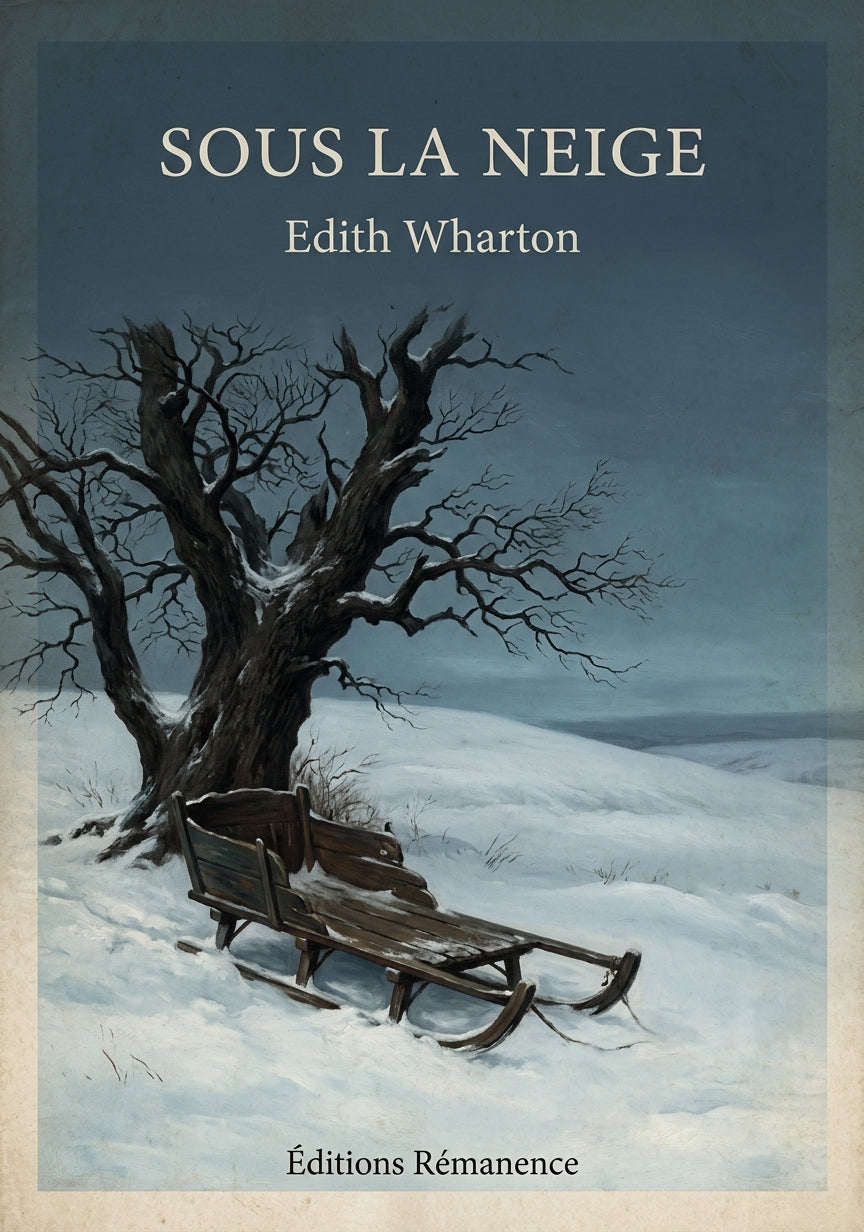 Sous la neige - Edith Wharton (Couverture)