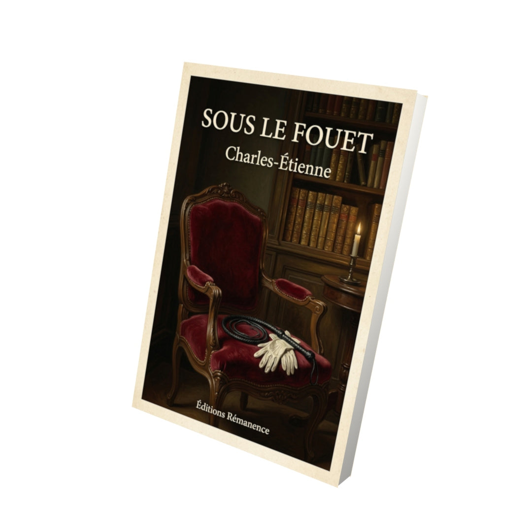 Livre Sous le fouet - Charles-Étienne - Vue 3D - Editions Remanence