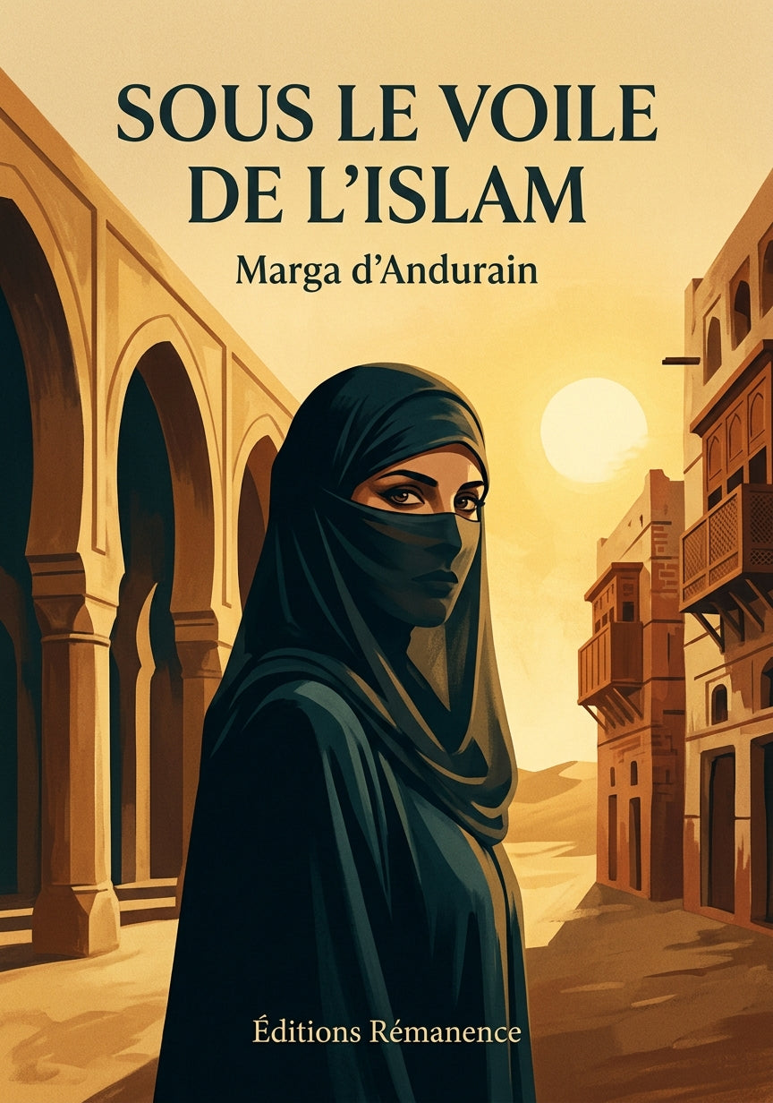 Livre Sous le voile de l’Islam par Marga d’Andurain - Couverture - Editions Remanence
