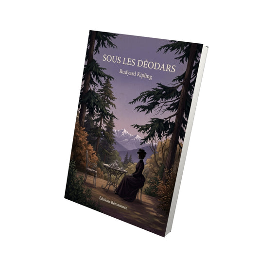 Livre Sous les déodars - Rudyard Kipling - Vue 3D - Editions Remanence