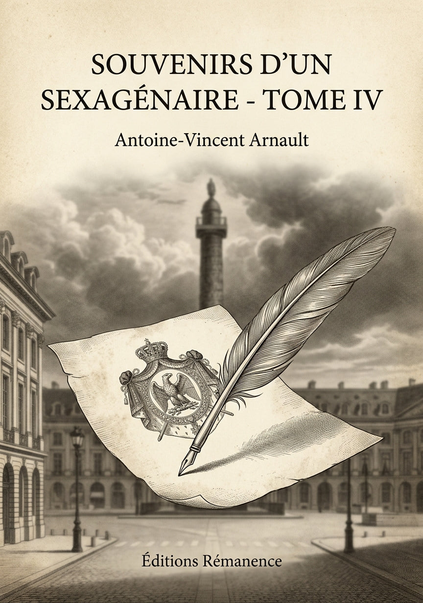 Souvenirs d'un sexagénaire - Tome IV - Antoine-Vincent Arnault (Couverture)