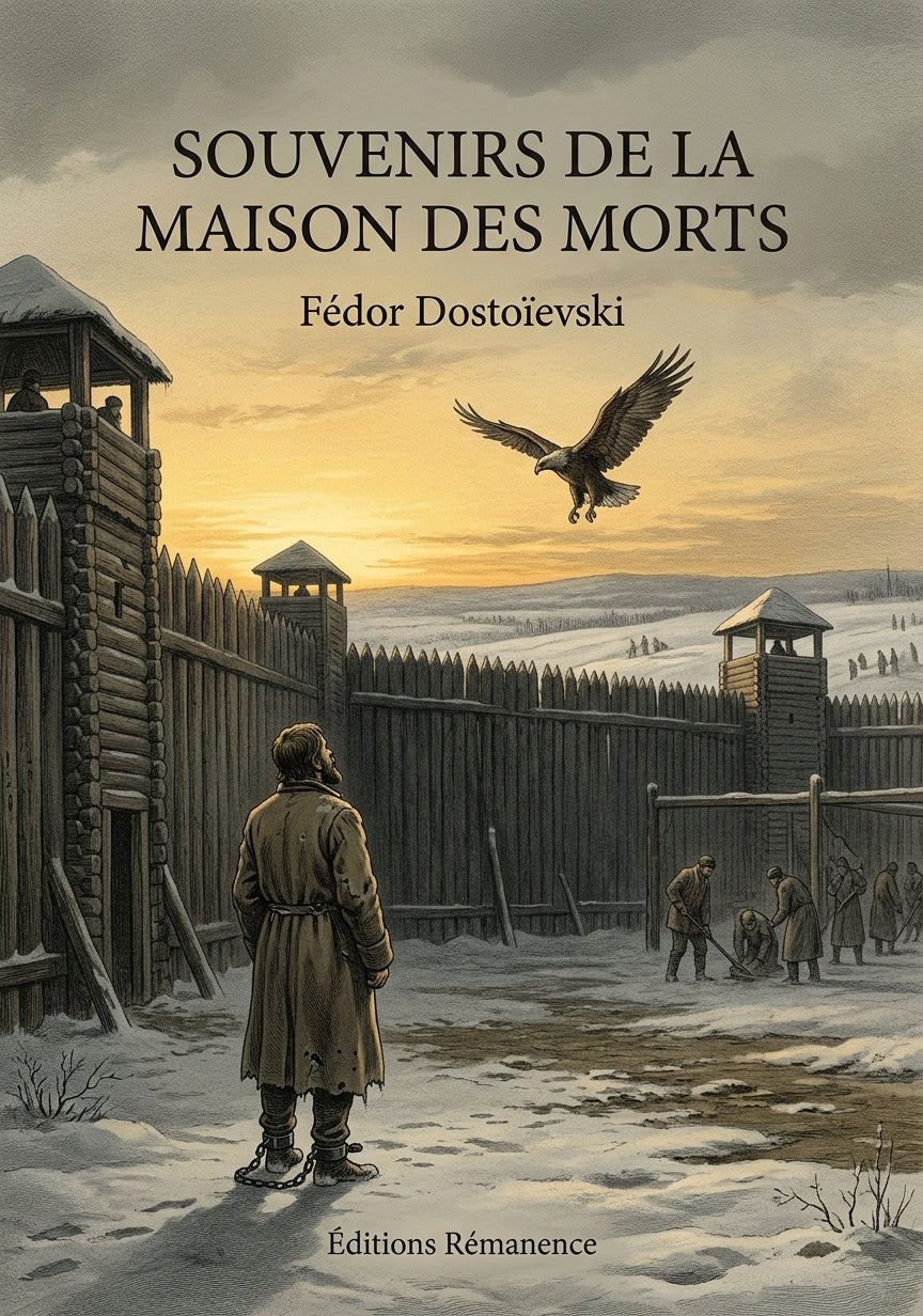 Livre Souvenirs de la maison des morts par Fédor Dostoïevski - Couverture - Editions Remanence
