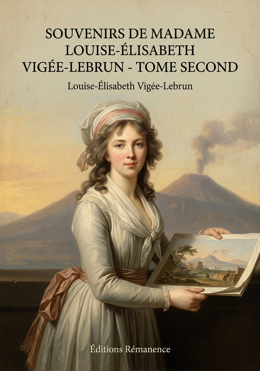 Souvenirs de Madame Louise-Élisabeth Vigée-Lebrun - Tome second - Louise-Élisabeth Vigée-Lebrun (Couverture)