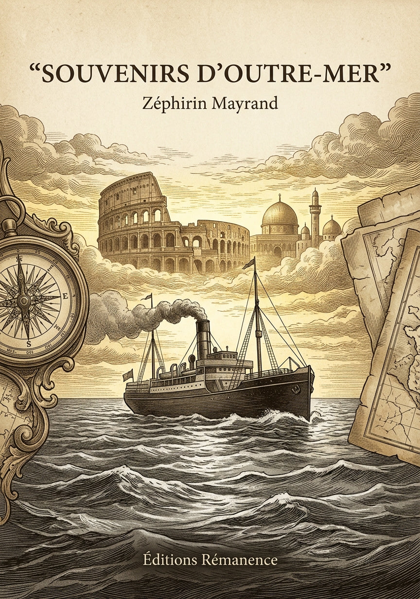 Livre Souvenirs d’outre-mer par Zéphirin Mayrand - Couverture - Editions Remanence