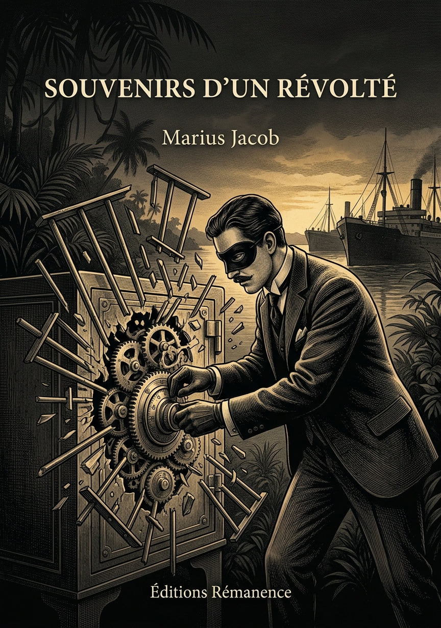 Livre Souvenirs d’un révolté par Marius Jacob - Couverture - Editions Remanence
