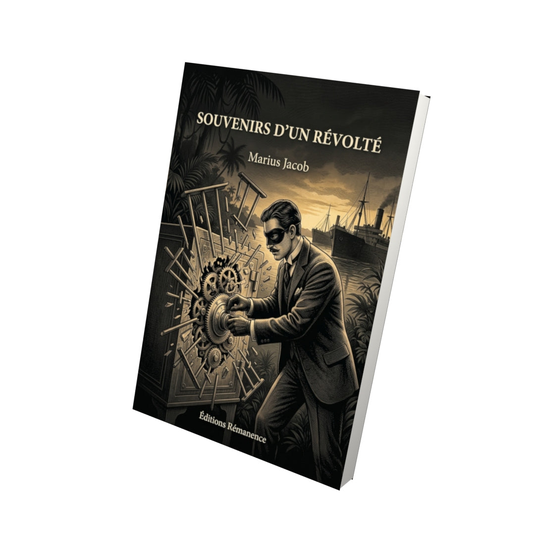 Livre Souvenirs d’un révolté par Marius Jacob - Vue 3D - Editions Remanence