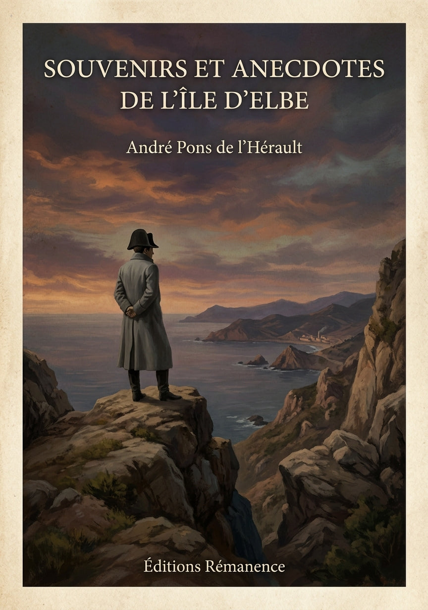 Souvenirs et anecdotes de l'île d'Elbe - André Pons de l'Hérault (Couverture)