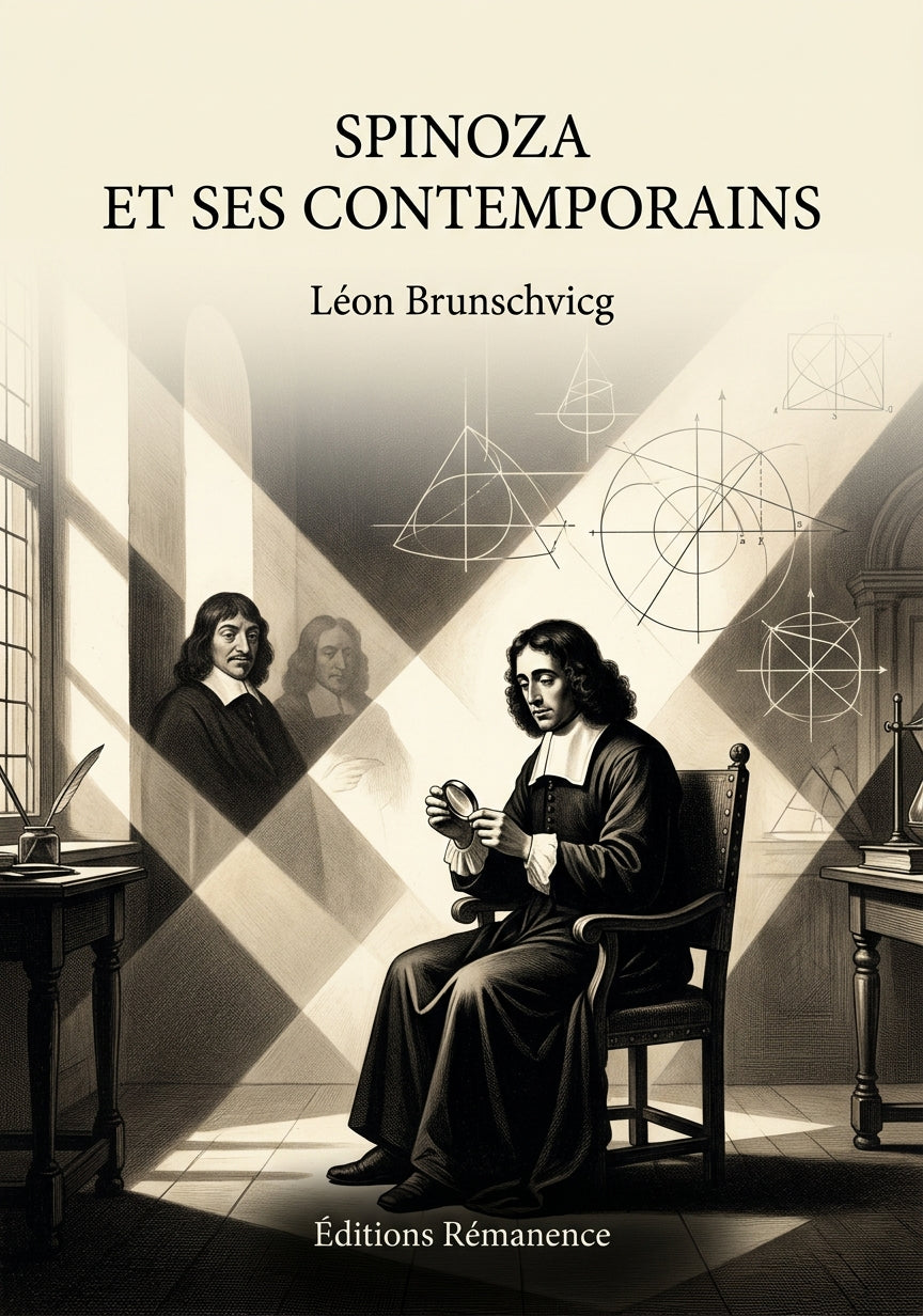 Livre Spinoza et ses contemporains par Léon Brunschvicg - Couverture - Editions Remanence