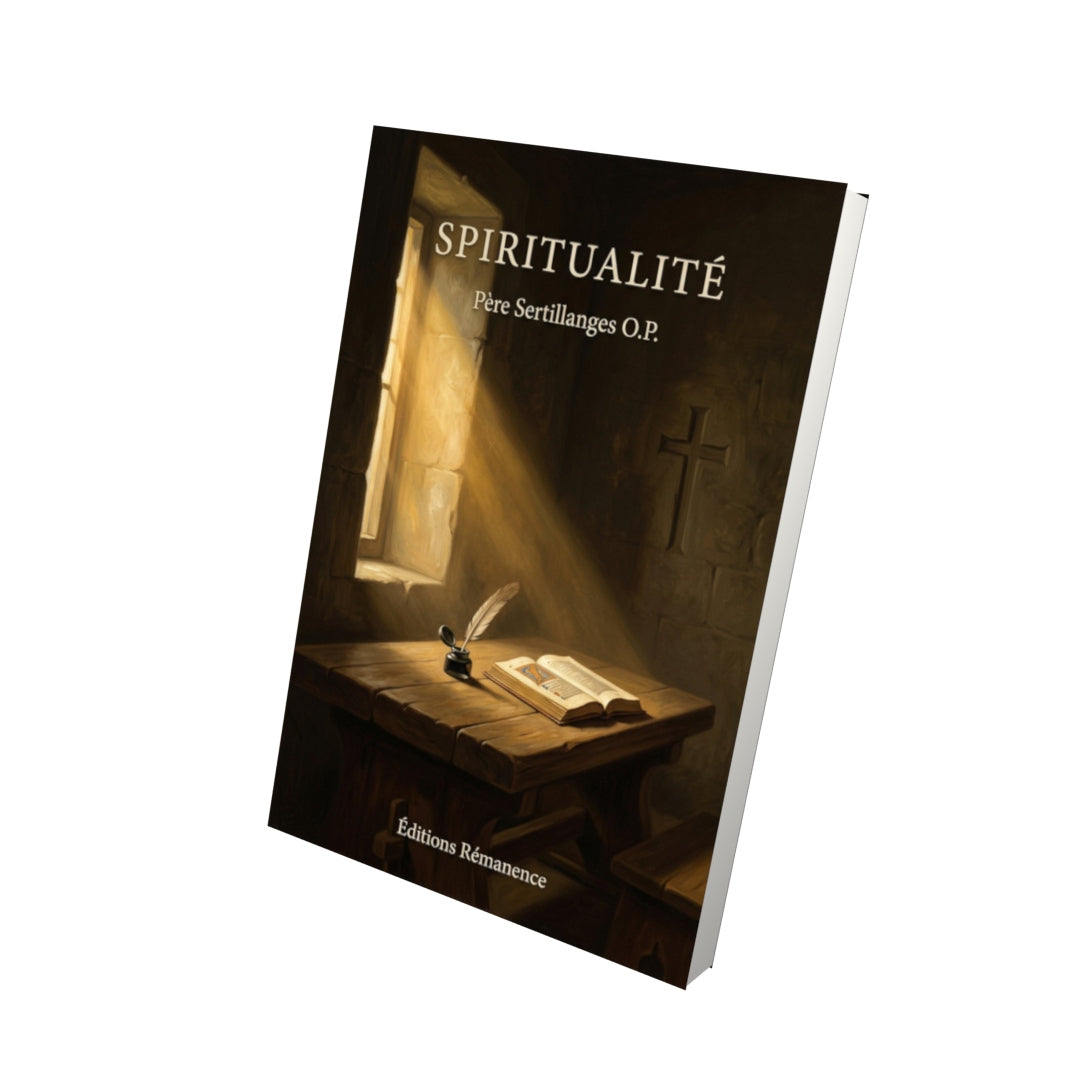 Livre Spiritualité - Père Sertillanges O.P. - Vue 3D - Editions Remanence