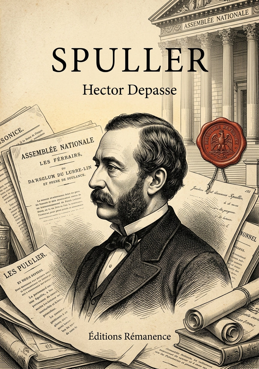 Livre Spuller par Hector Depasse - Couverture - Editions Remanence