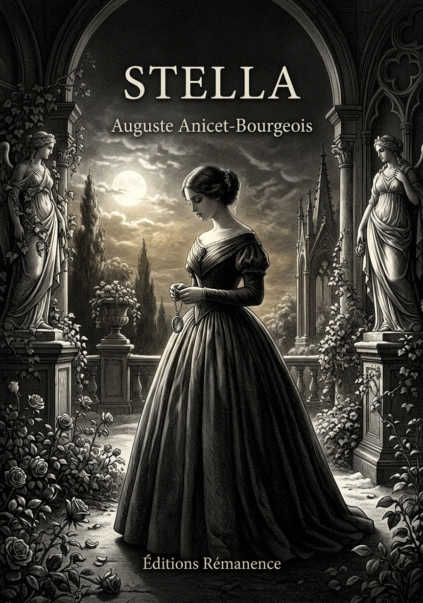 Livre Stella par Auguste Anicet-Bourgeois - Couverture - Editions Remanence