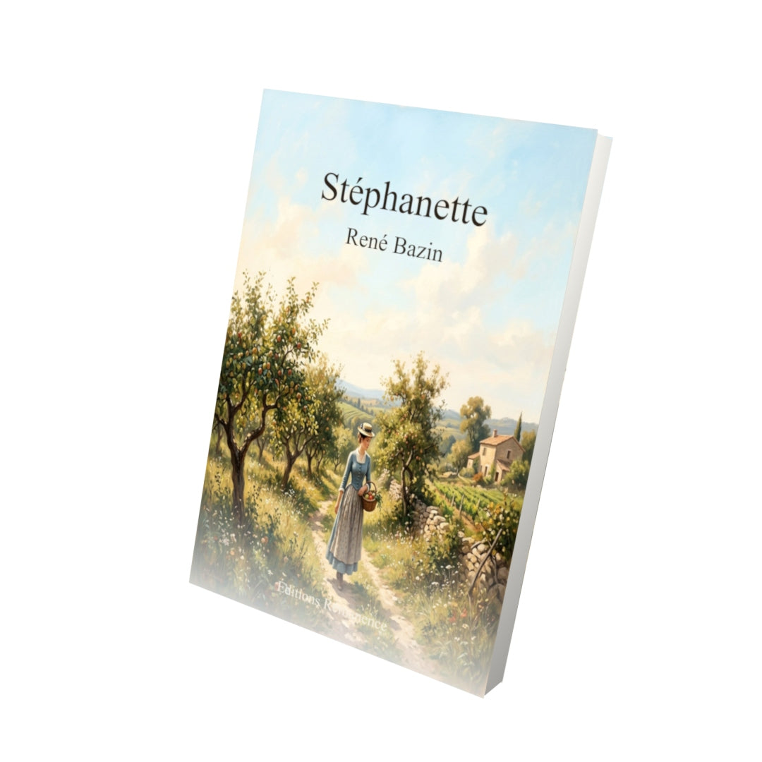 Livre Stéphanette – René Bazin - Vue 3D - Editions Remanence
