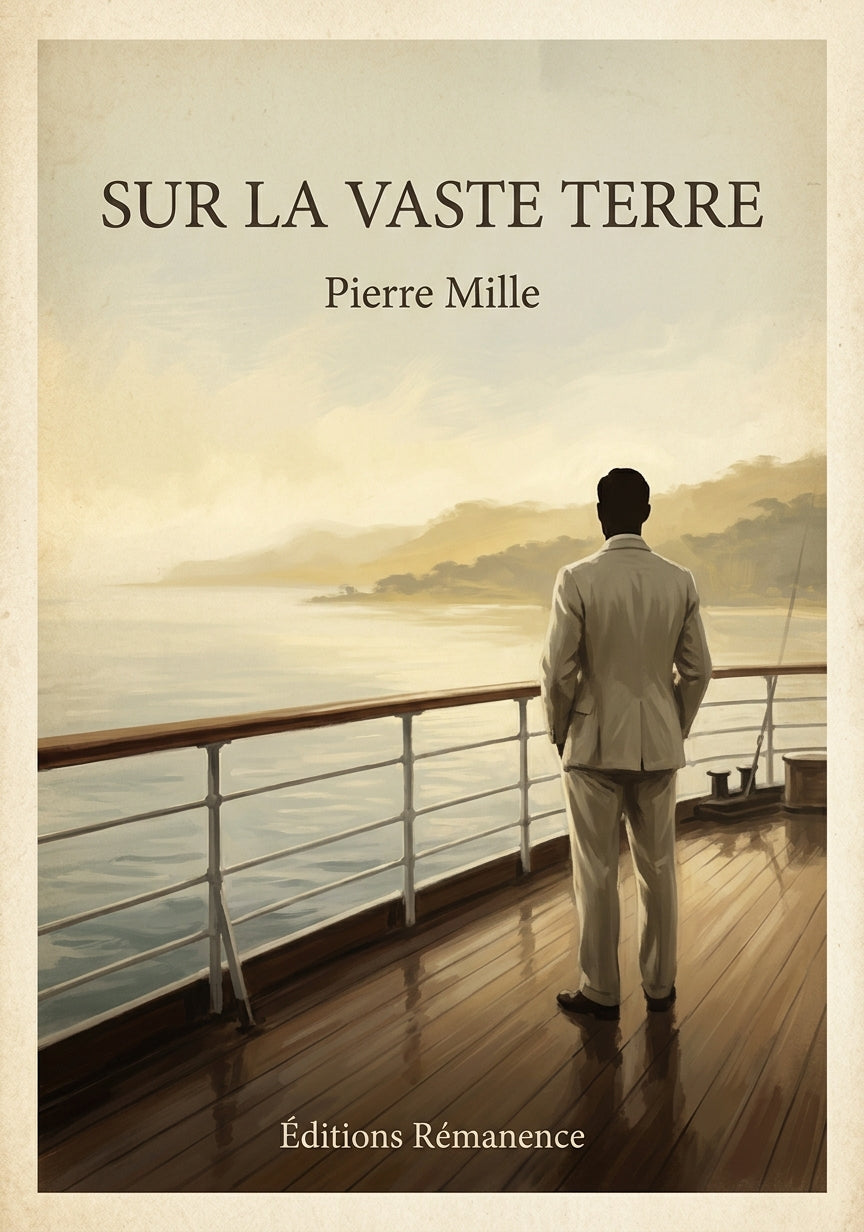 Sur la vaste Terre - Pierre Mille (Couverture)