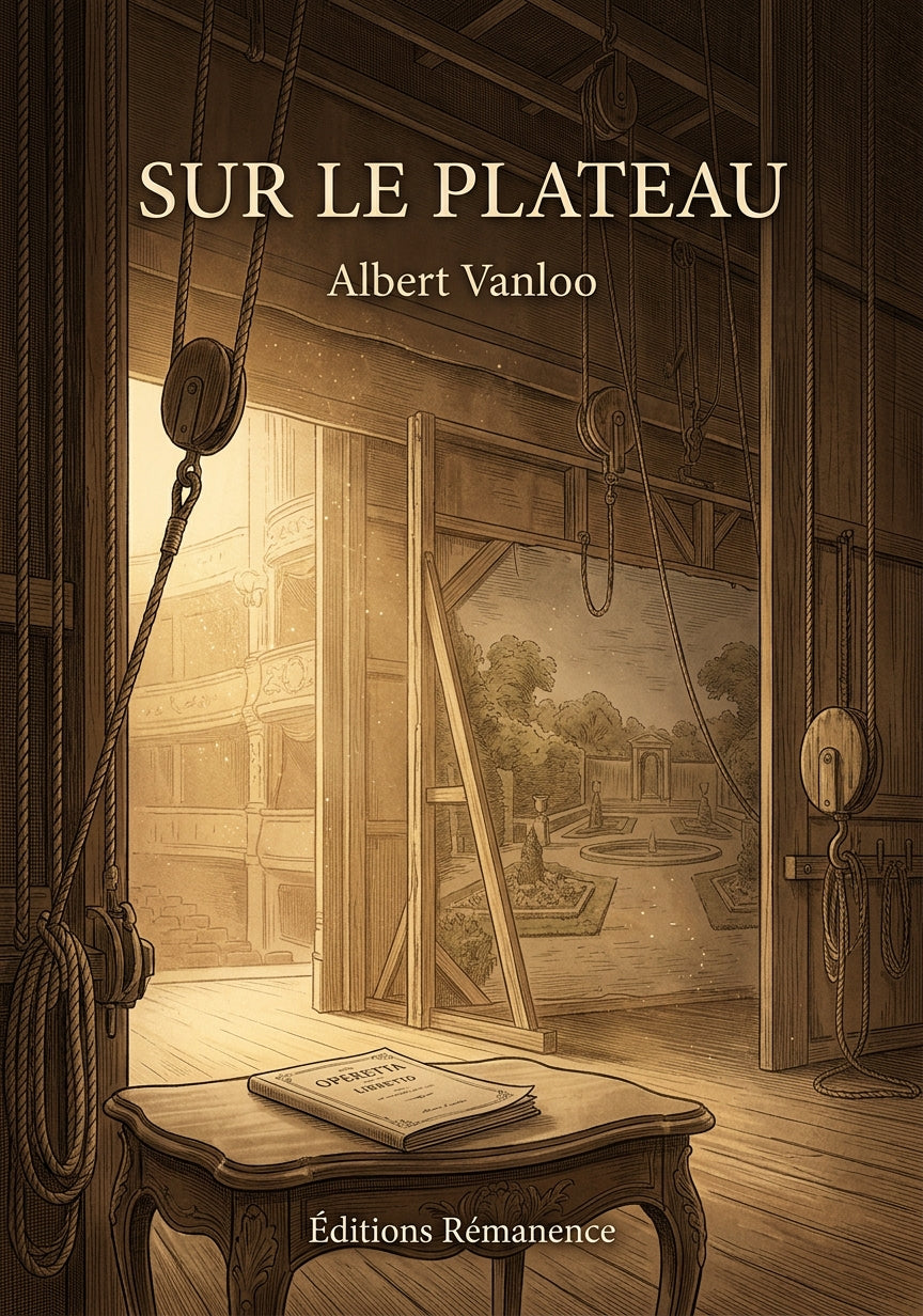 Livre Sur le plateau par Albert Vanloo - Couverture - Editions Remanence