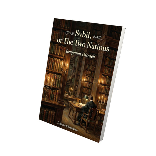 Livre Sybil, or The Two Nations – Benjamin Disraeli - Vue 3D - Editions Remanence