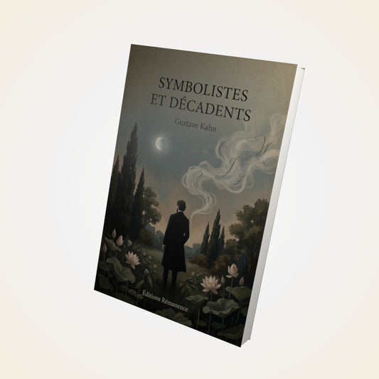Livre Symbolistes et Décadents - Gustave Kahn - Couverture 3D