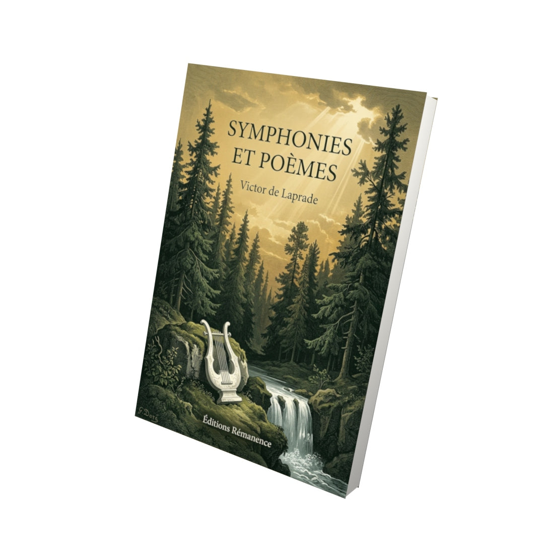 Livre Symphonies et poèmes par Victor de Laprade - Vue 3D - Editions Remanence