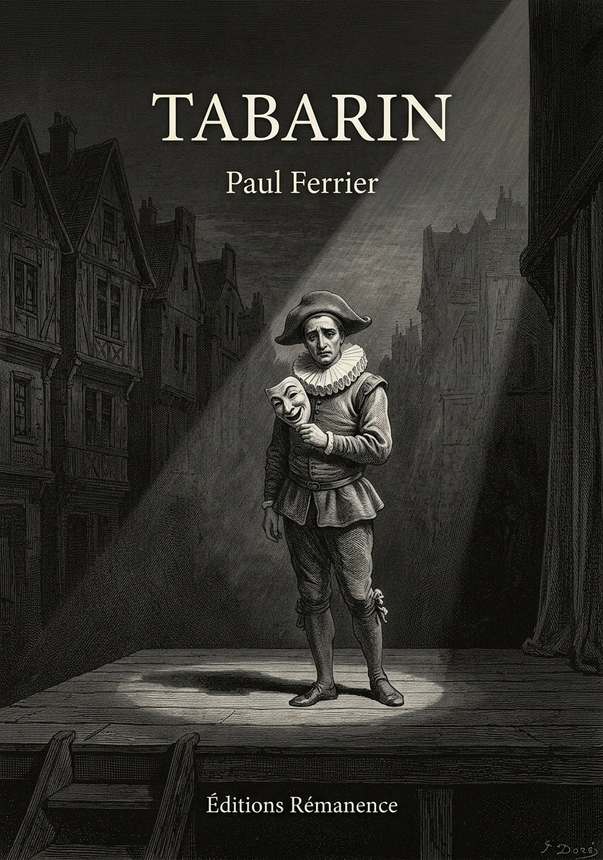 Livre Tabarin par Paul Ferrier - Couverture - Editions Remanence